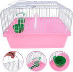 Portable Bird Travel Cage for Small Birds Parrots Lovebirds - Image 9