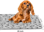 Comsmart Dog Blankets for Small Dogs, 6 Pack Puppy Blanket Cute Paw Print Pet - Image 3