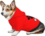 Custom Dog Hoodie Warm with Your Photo Text Logo Name Personalized Dog Clothes - Image 3