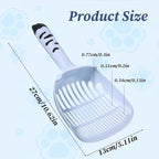 Cat Litter Scoop, Cat Scooper for Litter Box Cats and Dog Poop Collector - Image 2