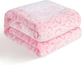 Bnuitland Leopard Print Fleece Flannel Throw Blanket by BNUITLAND