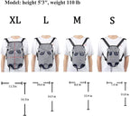 Dog Carrier Legs Out Front Pet Carrier Backpack Adjustable Puppy Cat Small Bag - Image 2