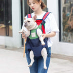 Dog Carrier Backpack, Pet Front Carrier Backpack Legs Out Dog Chest Carrier - Image 9