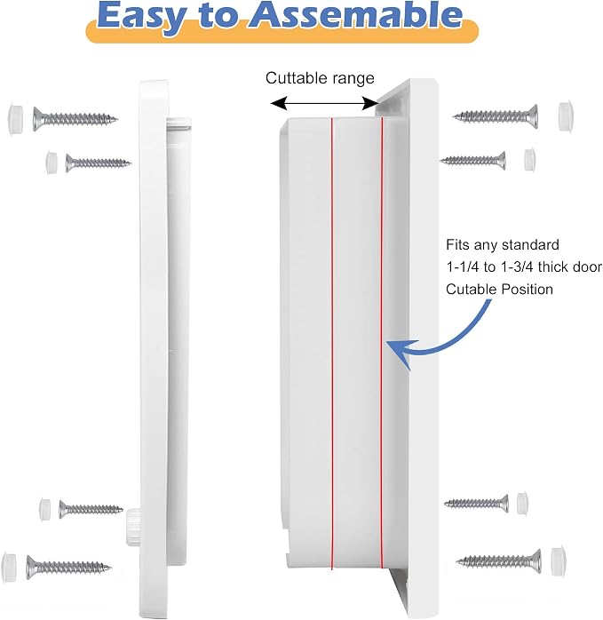 Wordcam Large Cat Door, Robust Cat Door - Image 5