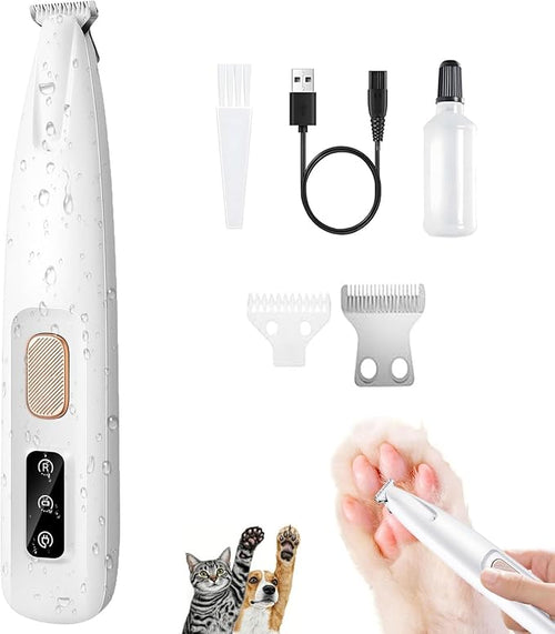 1PC Dog Paw Trimmer with LED Light, 35dB Low Noise Precision Pet Paw Trimmer by Unknown