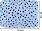 Comsmart Dog Blankets for Small Dogs, 6 Pack Puppy Blanket Cute Paw Print Pet - Image 5