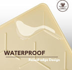 Silicone Cat Litter Trapping Mat, Large Waterproof 34" X 22" Cat Litter Box Mat - Image 7