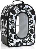 A&E CAGE COMPANY 001375 Green Happy Beaks Soft Sided Bird Travel Carrier - Image 3