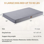 BFPETHOME Outdoor Dog Beds for Large Dogs, Waterproof Dog Bed for Medium - Image 4