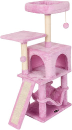MIAO PAW Pink Cute Cat Tree for Indoor Cat Tower - Image 2