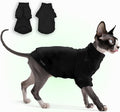 Fleece Sphynx Cat Clothes Soft Hairless Cat Clothes Pullover Cat Sweater by JLWarmPaws