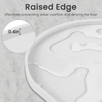 Ptlom Pet Placemat for Dogs and Cats, Non-Slip Waterproof Dog Feeding Mats - Image 5