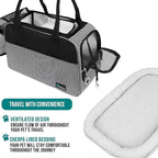 PetAmi Dog Purse Carrier for Small Dogs, Airline Approved Soft Sided Pet Carrier - Image 4