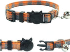 Cat Collars Breakaway with Bell and Bow Tie, Plaid Design Adjustable Safety - Image 5