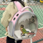 Bird Travel Carrier: Portable Backpack Cage - Image 3