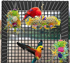 EBaokuup 3Pack Bird Chewing Toys Foraging Shredder Toy Parrot Cage Bird Loofah - Image 4