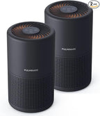 FULMINARE Air Purifiers for Bedroom H13 True HEPA Air Filter Quiet Air Cleaner by PureAirPowerfulSound