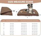 Dog Bed Cover Waterproof Replacement Machine Washable Covers - Image 4