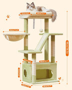 Taoqimiao Cat Tree, 38.5-Inch Cat Tower - Image 6