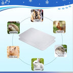 11.8x7.9 IN Pet Cooling Mat for Rabbit, Guinea Pig & Other Small Pets - Image 5