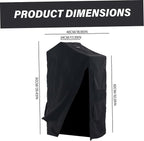 Bird Cage Cover Foldable Waterproof Black Bird Cage Cover Windproof Washable - Image 3