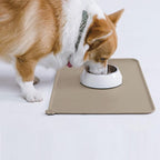 AUDWUD Silicone Waterproof Pet Feeding Mats, Anti Slip Bowl Pad, Dog Mat - Image 7