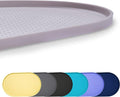 100% Waterproof 1.0" Raised Edge BPA Free Silicone Dog Food Mat, Pet Cat by Yacee