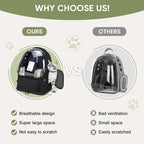 Breathable Cat Backpack Carrier, Large Space Cat Bubble Backpack - Image 2