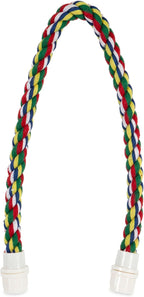JW Pet Comfy Perch For Birds Flexible Multi-color Rope, Small - Image 3
