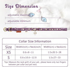 PetsHome Cat Collar, Dog Collar, PU Leather Adjustable Pet Collar - Image 7