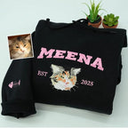 COUPLEHOODIES Custom Dog Portrait Sweatshirt from Photo – Personalized Pet - Image 6