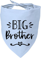 Big Brother Dog Bandanas, Pet Dog Triangle Scarf by Mixrowa