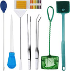 Fish Tank Cleaning Tools, 8 in 1 Aquarium Feeder Tools Kit, Aquarium Plants by Unknown