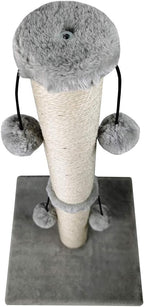 Dimaka 29'' Cat Scratching Post, Natural Sisal Rope Scratcher Post, Kitten Claw - Image 4