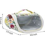 Wontee Small Pet Carrier Hamster Carrier Bag Portable Travel Carrier - Image 5