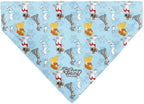 Disney Pet Bandana Disney Dogs Group Collage Paws Blues Slip On Collar Bandana - Image 2