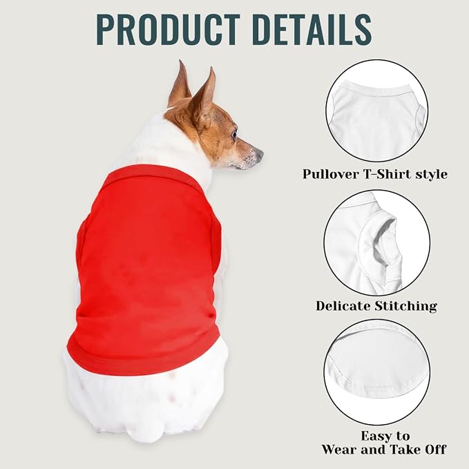 Custom Dog Shirt Pet Clothes Breathable Shirts - Image 4