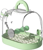 Easy to Carry Bird Cage with Watering Bottle High Ventilated Carriers Travel by Unknown