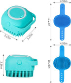 Comotech 6PCS Dog Bath Brush & Dog Toothbrush | Adjustable Handle Shampoo Brush - Image 6