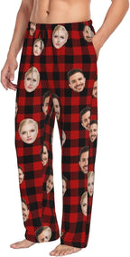 Custom Pajama Pants with Face customized PJ Pants Christmas Valentine gifts - Image 5
