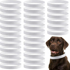 500 Count 20inch Adjustable Paper Dog Collars by Clysee