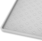 Ptlom Dog Food Mat Anti-Slip Pet Bowl Mats by PTLOM