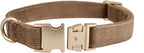 Soft Cotton Dog Collar with Metal Buckle Adjustable Heavy Duty Comfy Corduroy - Image 8