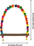 SunGrow Colorful Finch Swing Toy - Image 7