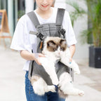 Lifeunion Legs Out Dog Carrier Backpack Hands-Free Adjustable Pet Travel Carrier - Image 7