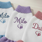 Personalized Embroidered Pet Sweater - Image 5