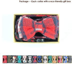 Cat Collar Breakaway with Bell and Bow Tie, Plaid Design Adjustable Safety - Image 6