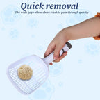 Cat Litter Scoop, Cat Scooper for Litter Box Cats and Dog Poop Collector - Image 3