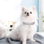 PetsHome Cat Collar, Dog Collar, PU Leather Adjustable Pet Collar - Image 5