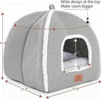 Cat Beds for Indoor -Cat Cave House Tent for Kittens and Laege Pets - Image 2
